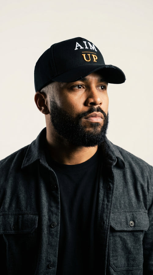 The Crown Cap - Noir & Gold