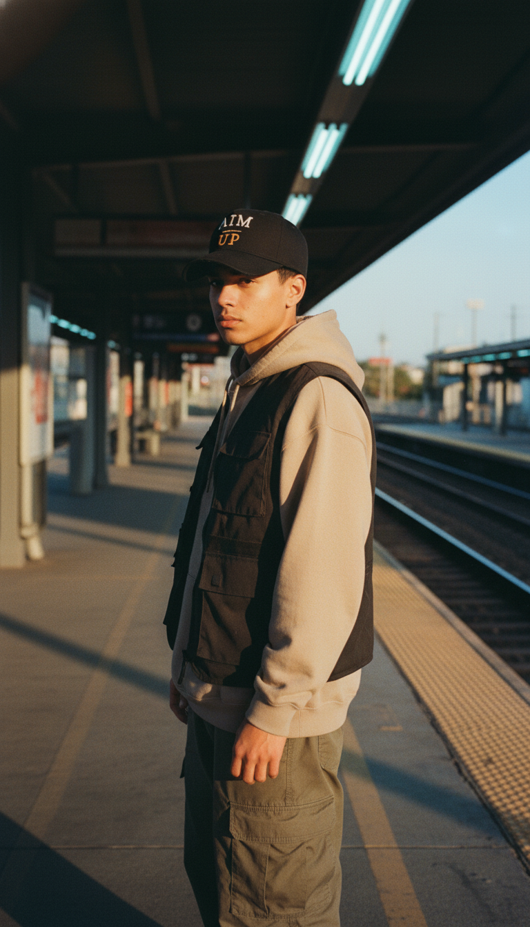 The Crown Cap - Noir & Gold