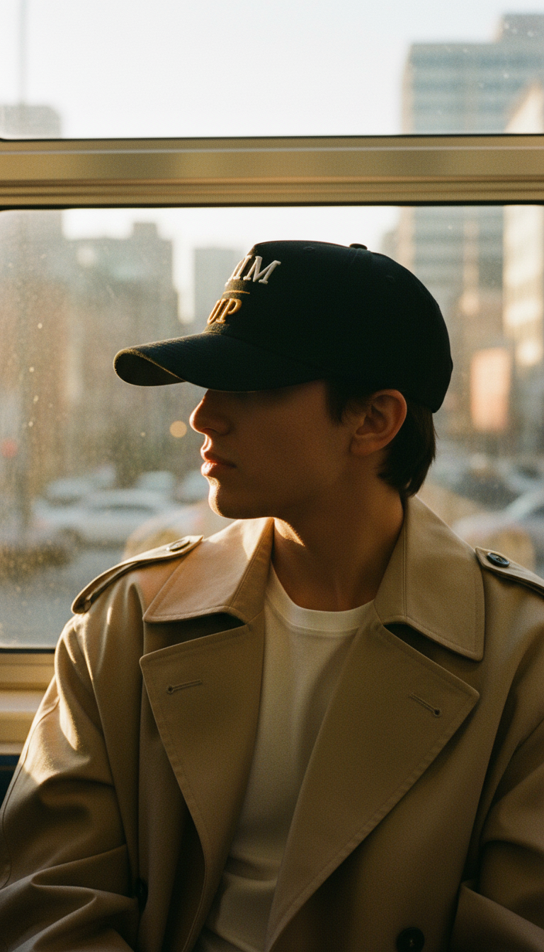 The Crown Cap - Noir & Gold